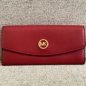 Michael Kors Red Wallet